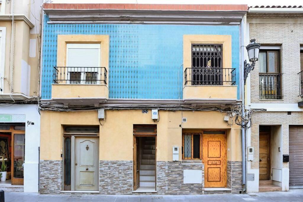 Acogedor Duplex Con Terraza Interior En La Playa Lägenhet Valencia Exteriör bild