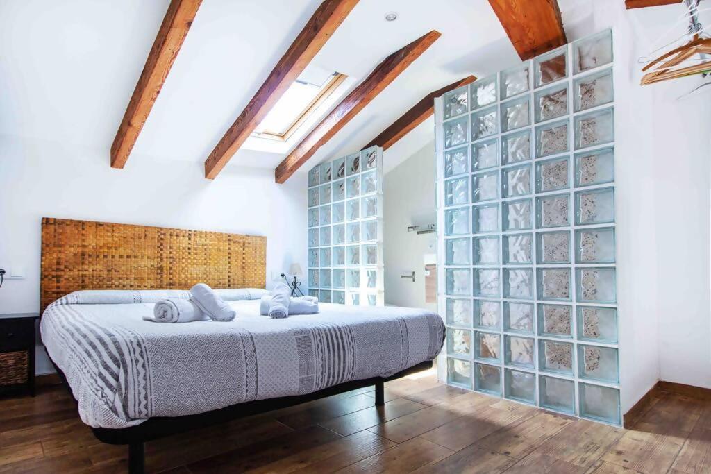 Acogedor Duplex Con Terraza Interior En La Playa Lägenhet Valencia Exteriör bild